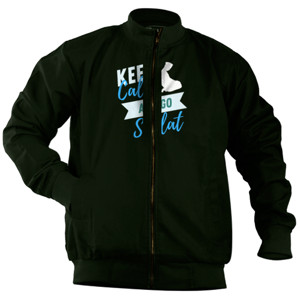 Jaket Bomber Keep Calm and Go Sholat