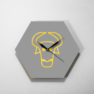 Jam Dinding Golden Buffalo