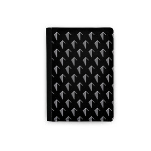Dompet Passport Arrows going up pattern (Dark) - Dompet Passport