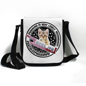 Tas Selempang Anak Kucing Bermain Music