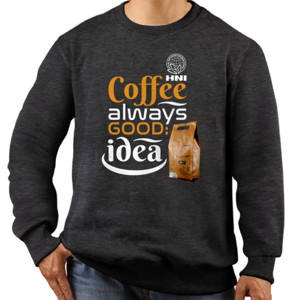 Jaket Sweater HNI Coffee Good Idea