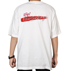 Kaos Oversize Stop Overthinking Oversize