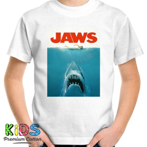 Kaos Jaws Movie Cover Poster T-Shirt
