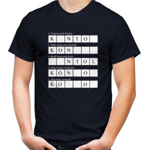 Kaos Desain TTS Unik