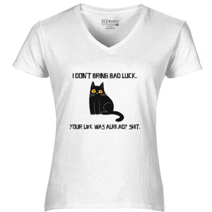 Kaos Cat Lover Pencinta Kucing Hitam