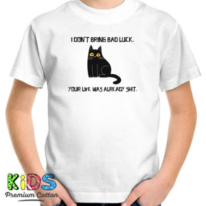 Kaos Cat Lover Pencinta Kucing Hitam