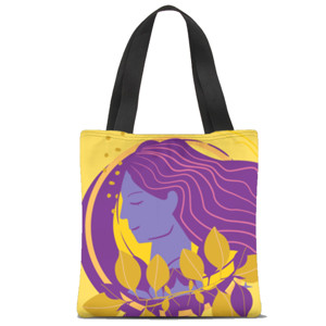 Tas Tote Fullprint PutriBulan