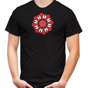 Kaos Bunga Merah (Red Flower)