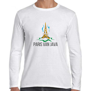 Kaos Kaos Traveller logo Paris van Java