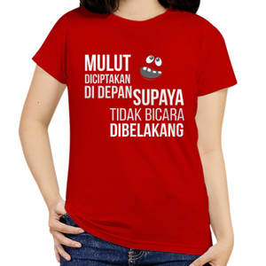 Kaos MULUT BICARA