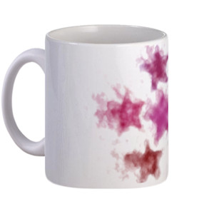 Mug Bintang (Star Watercolor)