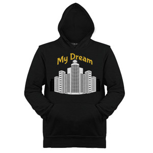 Jaket Hoodie Kaos pria Desain My Dream