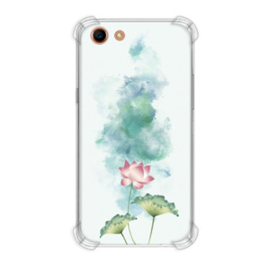 Casing HP Lukisan Bunga Berwarna Biru