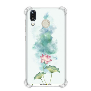 Casing HP Lukisan Bunga Berwarna Biru