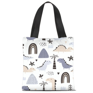 Tas Tote Fullprint Bercorak Dino