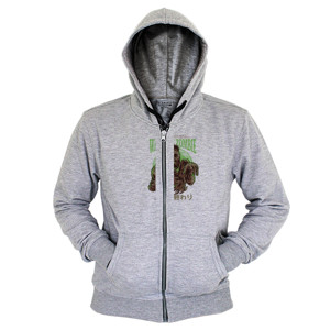 Hoodie Zipper Walking Zombie