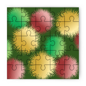 Puzzle Bola Bulu (Feather Balls)