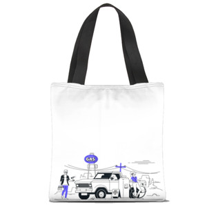 Tas Tote Fullprint HOLIDAY