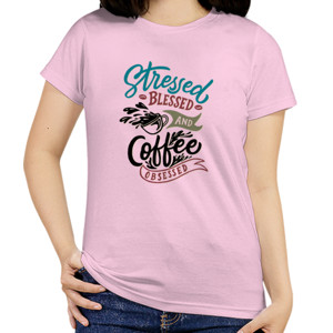 Kaos Tipografi Coffee