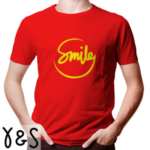 Kaos Tipografi Smile