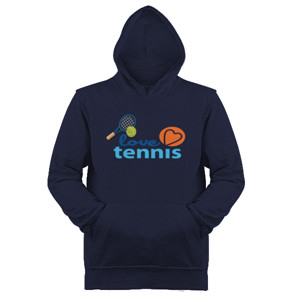 Jaket Hoodie LOVE TENNIS