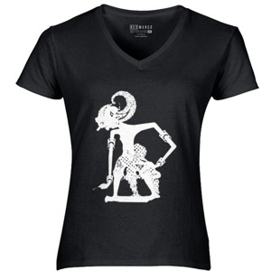 Kaos Wayang Putih