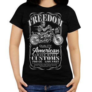 Kaos FREEDOM AINT FREE MOTORBIKE