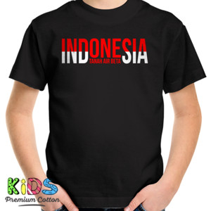 Kaos INDONESIA TANAH AIR BETA