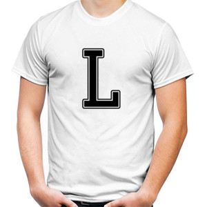 Kaos Kaos Huruf L Keren