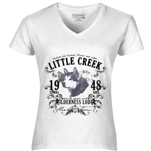 Kaos Woman Wild Wolf