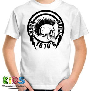 Kaos BACK TO 70'S PUNK HITAM