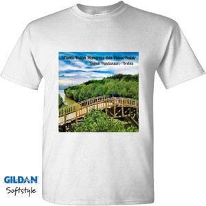 Kaos Wisata Hutan Mangrove Pandansari Brebes