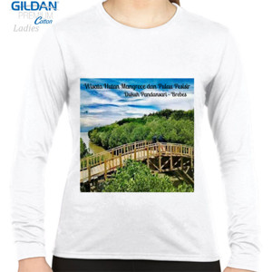 Kaos Wisata Hutan Mangrove Pandansari Brebes