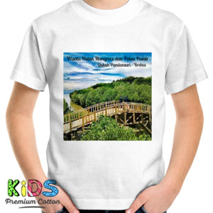 Kaos Wisata Hutan Mangrove Pandansari Brebes