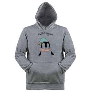 Jaket Hoodie Cute Penguin