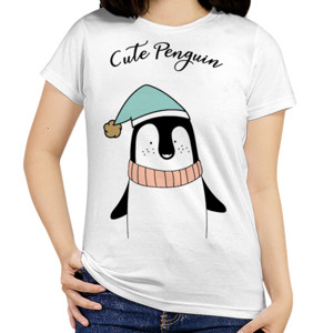 Kaos Cute Penguin