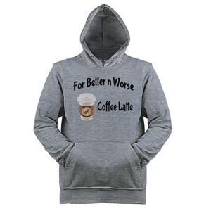 Jaket Hoodie Coffee Latee for Wedding