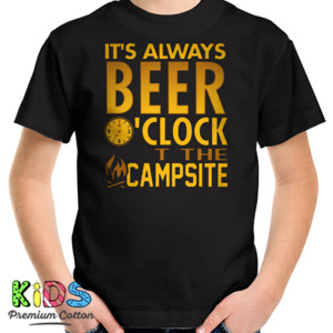 Kaos Camping Beer O'Clock