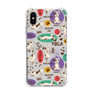 Yoga Dog Pose (Grey) Casing HP