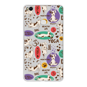 Yoga Dog Pose (Grey) Casing HP