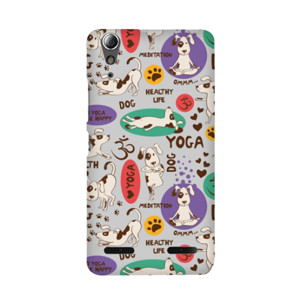 Yoga Dog Pose (Grey) Casing HP