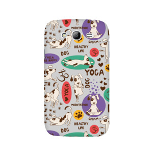 Yoga Dog Pose (Grey) Casing HP