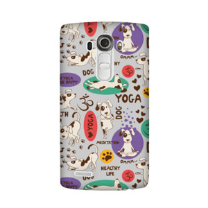 Yoga Dog Pose (Grey) Casing HP