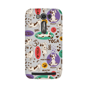 Yoga Dog Pose (Grey) Casing HP