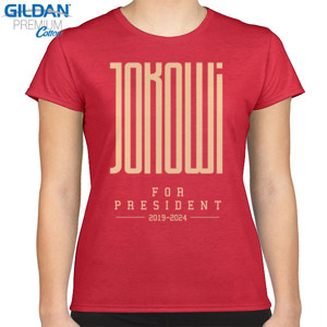 Kaos JOKOWI FOR PRESIDENT [MERAH DEPAN BELAKANG]