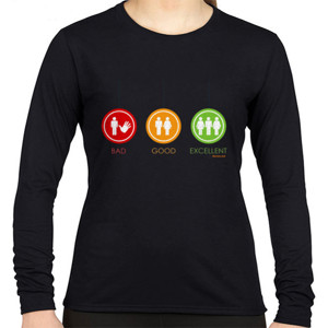 Kaos Bad-Good-Excellent