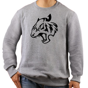 Jaket Sweater Harimau Art