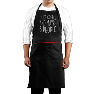 Celemek Celemek Apron Coffee Hitam