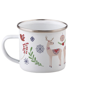 Mug Enamel The Graceful Deer