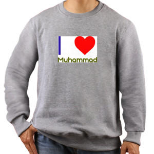 Jaket Sweater I Love Muhammad